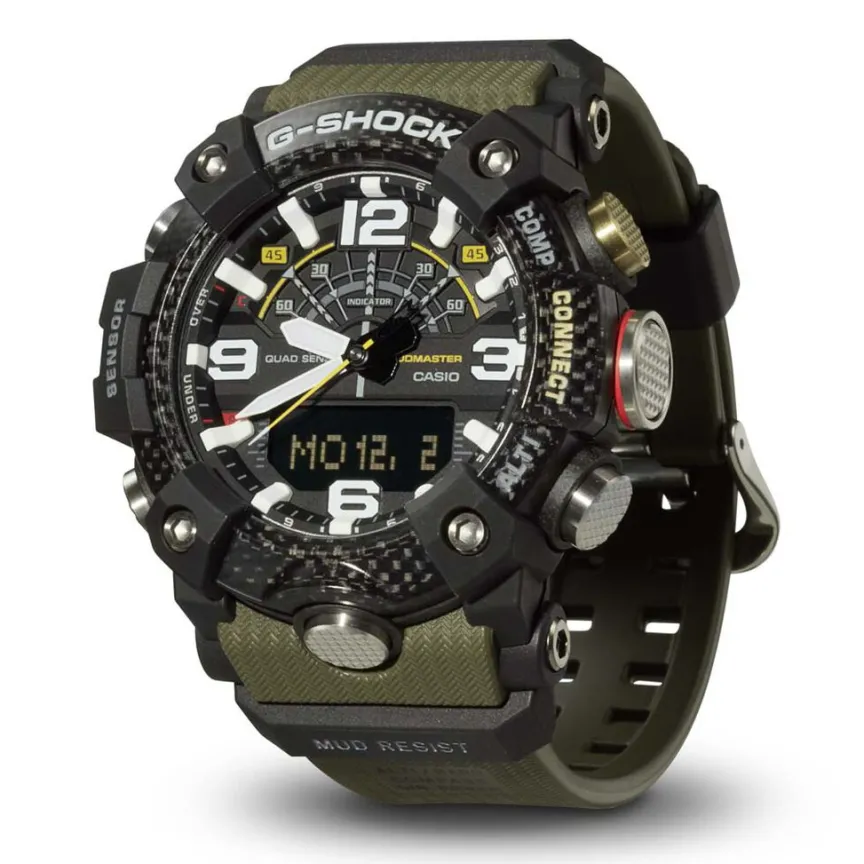 Montre Hybride Mudmaster Noir-CASIO G-SHOCK Discount