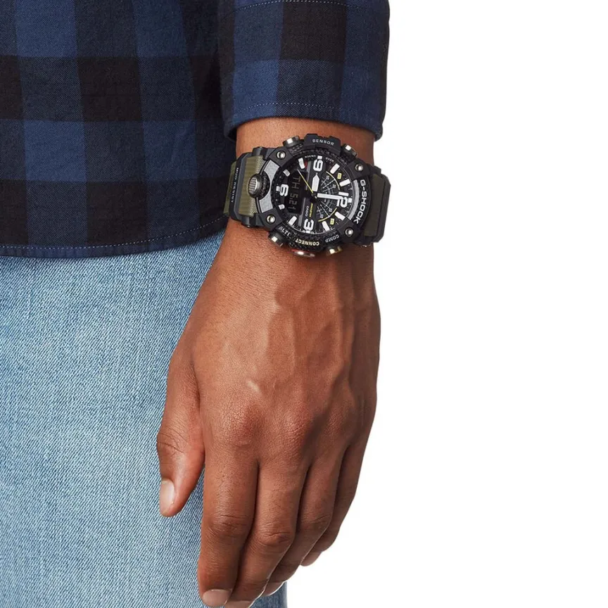 Montre Hybride Mudmaster Noir-CASIO G-SHOCK Discount