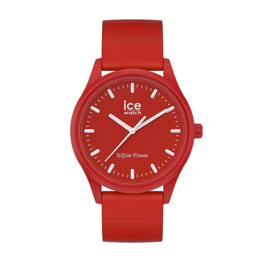 Montre Solar Power Rouge-ICE WATCH Clearance