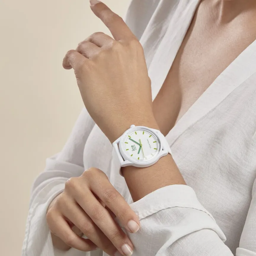 Montre Solar Power Blanc-ICE WATCH Hot
