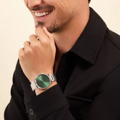 LACOSTE Montre Crocorigin Vert