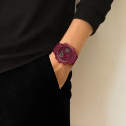 LACOSTE Montre Lc33 Bordeaux