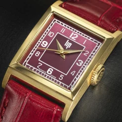 LIP Montre Churchill C18 Bordeaux