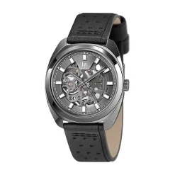 Montre General De Gaulle Auto Squelette Gris-LIP