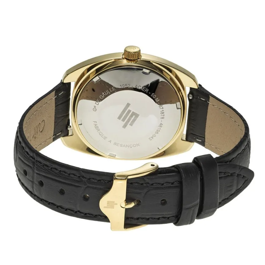 Montre General De Gaulle Noir-LIP Hot