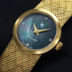 Montre Henriette Diamant Nacre Noire-LIP Sale