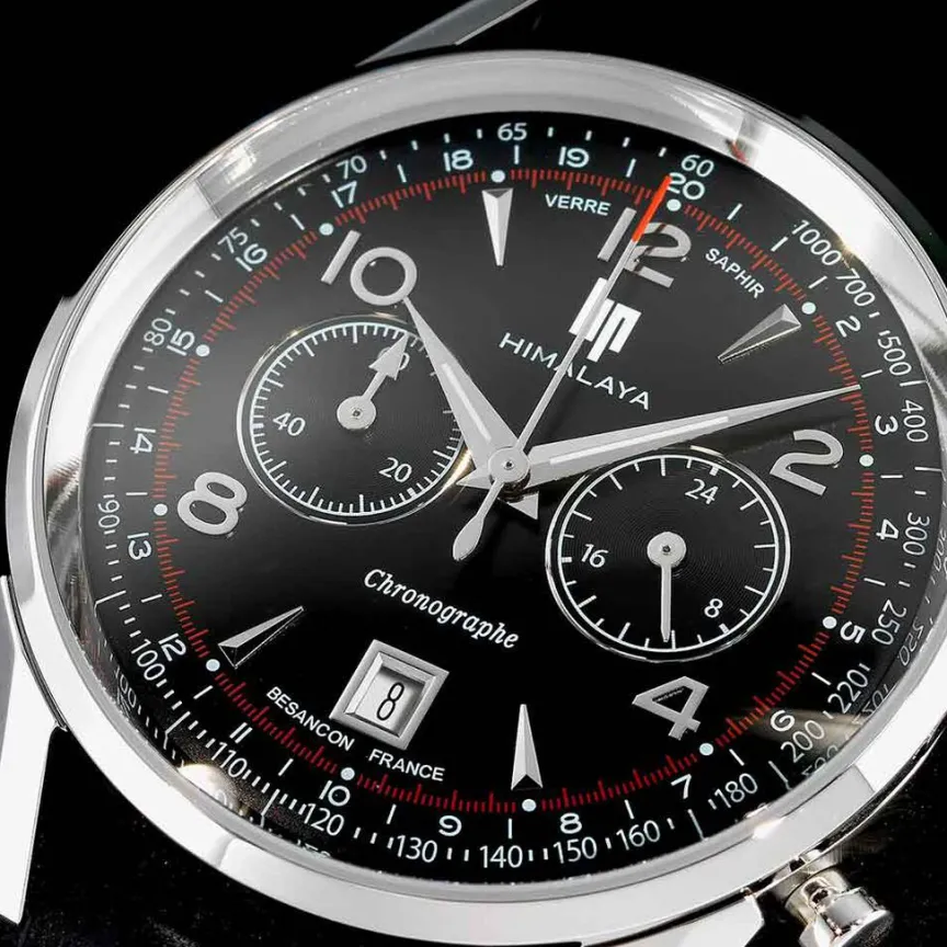 Montre Himalaya Chrono Noir-LIP New