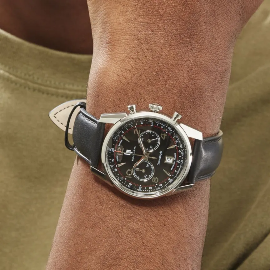 Montre Himalaya Chrono Noir-LIP New