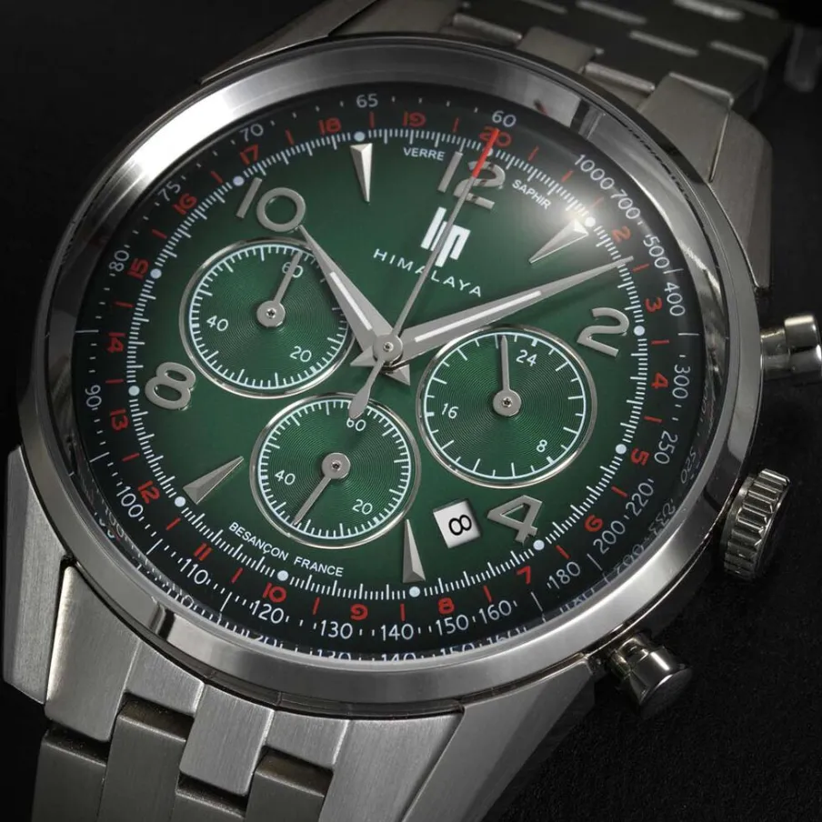 LIP Montre Himalaya Chrono Vert