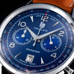 LIP Montre Himalaya Chrono Bleu
