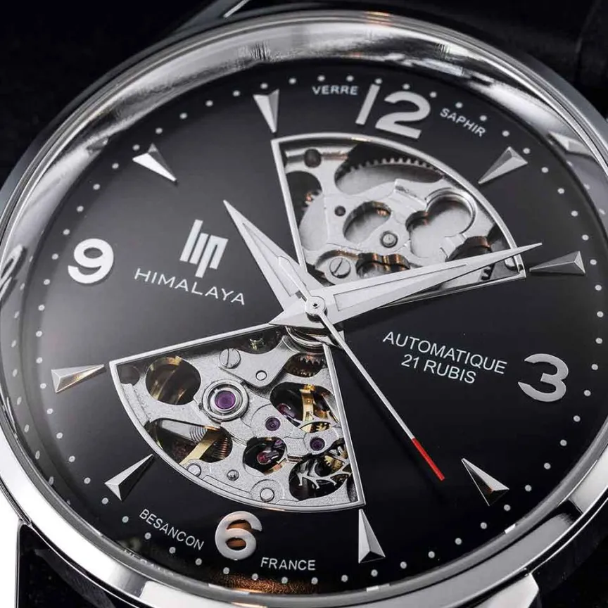 Montre Himalaya Sablier 40 Noir-LIP Sale