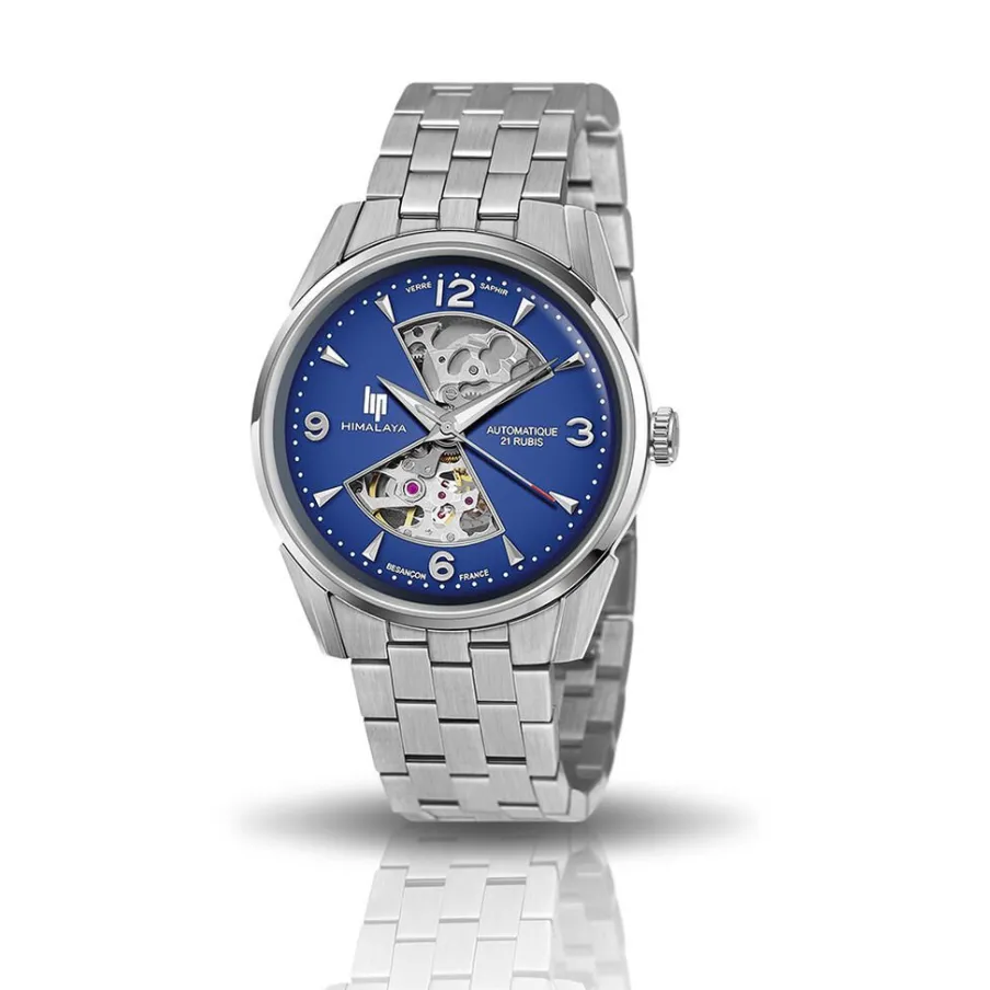 LIP Montre Himalaya Sablier 40 Bleu