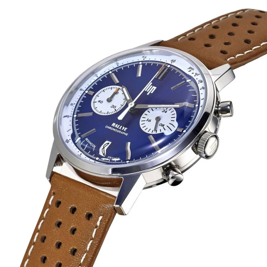 Montre Rallye Bleu-LIP Online