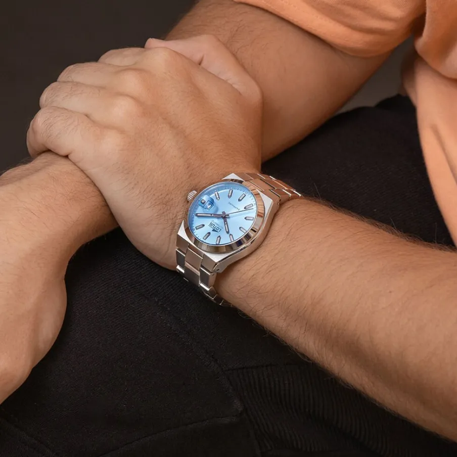 LOTUS Montre Automatico Bleu Sky
