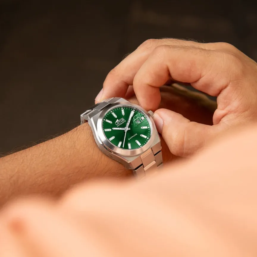 Montre Automatico Vert-LOTUS Clearance