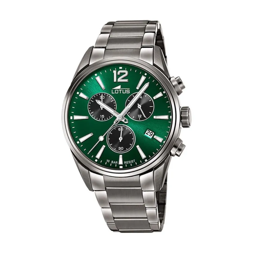 Montre Chrono Vert-LOTUS Online