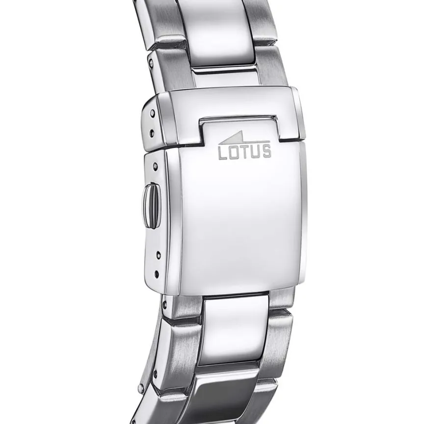 Montre Connected Bleu Et Noir-LOTUS Discount