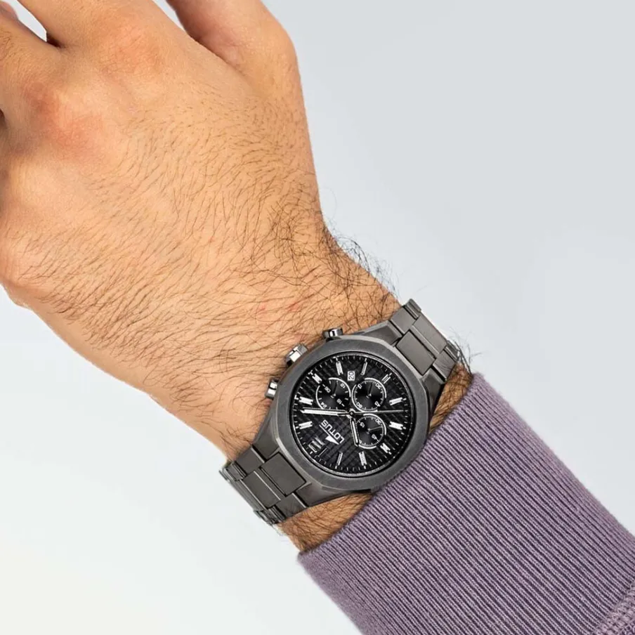 LOTUS Montre Excellent Noir