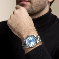 Montre Freedom Collection Bleu Ciel-LOTUS Outlet