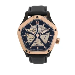 MONTIGNAC Montre Geometric Automatique Noir