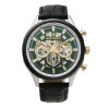 Montre Round Chrono Vert-MONTIGNAC Outlet