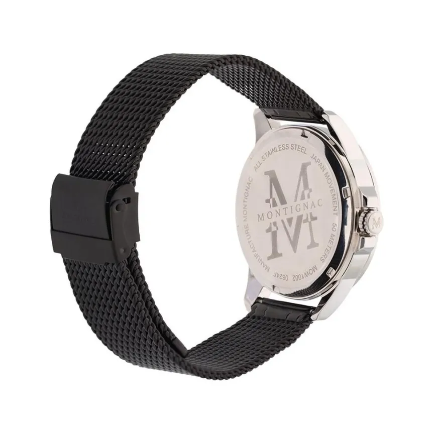 Montre Round Noir-MONTIGNAC Clearance