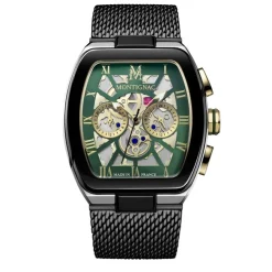 Montre Tonneau Vert-MONTIGNAC Discount