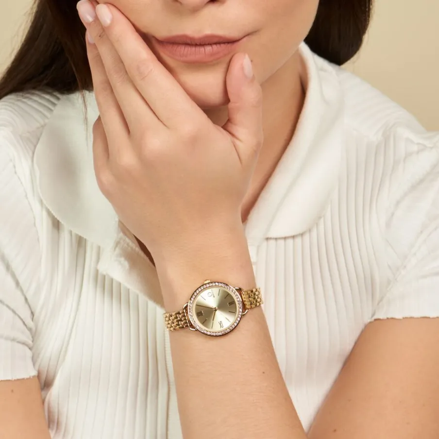 O WATCH Montre Marvelous Doré