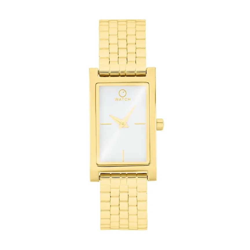 Montre Oblong Blanc-O WATCH Sale