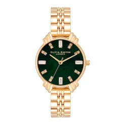 OLIVIA BURTON Montre Art Deco Vert