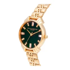 OLIVIA BURTON Montre Art Deco Vert