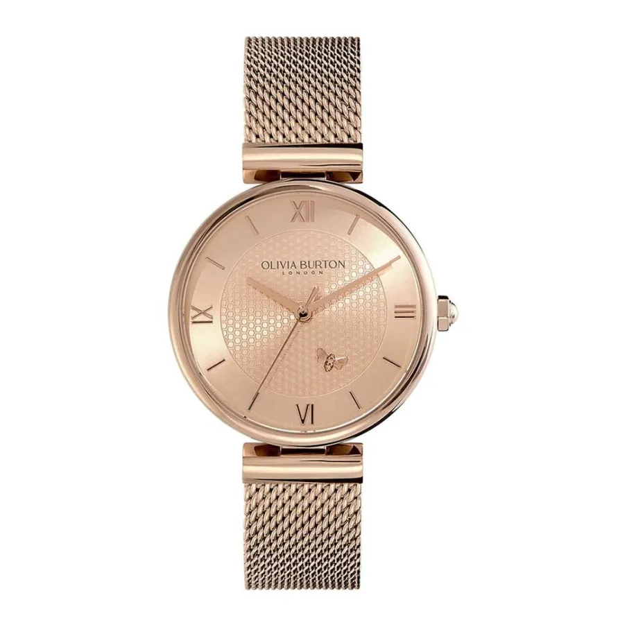 OLIVIA BURTON Montre Minima Bee Rose