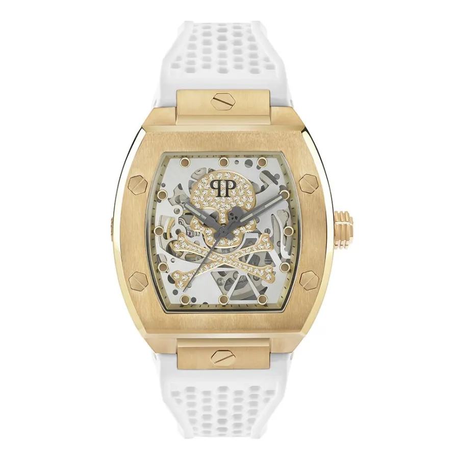 PHILIPP PLEIN Montre The Skeleton Bicolore