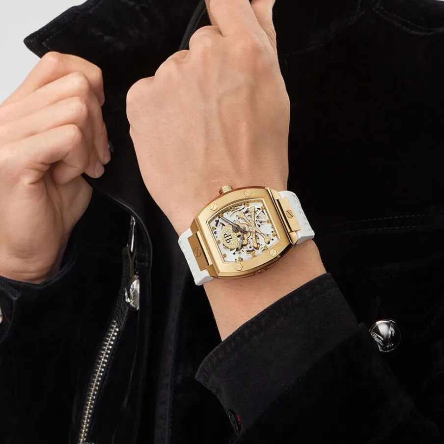 PHILIPP PLEIN Montre The Skeleton Bicolore