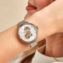 PIERRE LANNIER Montre Melodie Argenté