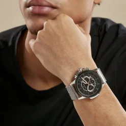 Montre Sentinelle Noir-PIERRE LANNIER Sale