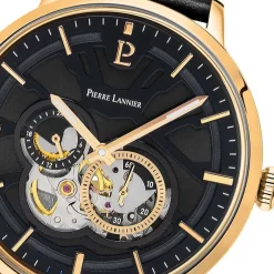 Montre Trio Noir-PIERRE LANNIER New