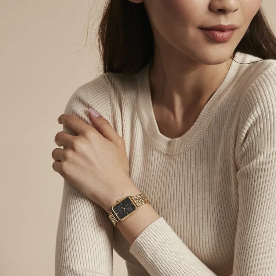 ROSEFIELD Montre Octagon Noir