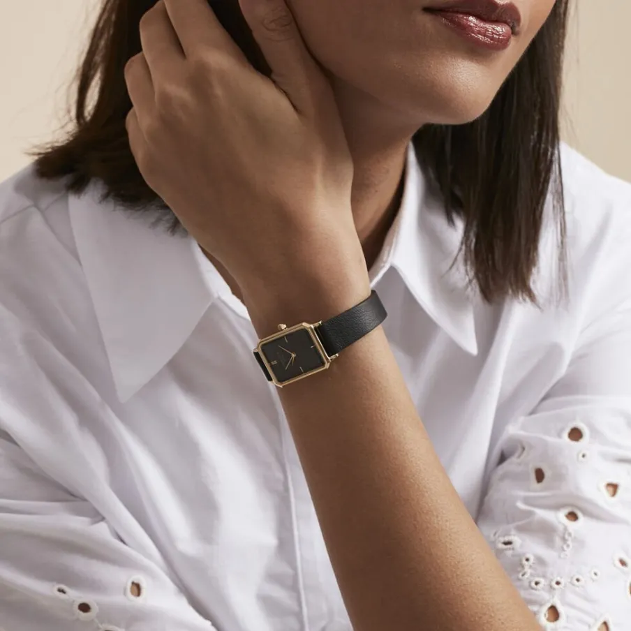 ROSEFIELD Montre Octagon Noir