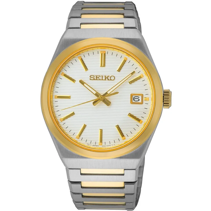 Montre Classique Blanc-SEIKO Clearance