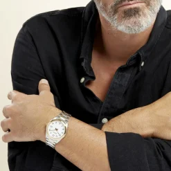 Montre Classique Blanc-SEIKO Outlet