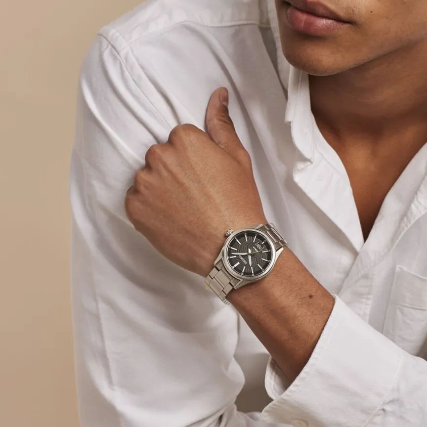 Montre Classique Noir-SEIKO Discount