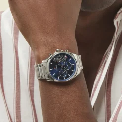TOMMY HILFIGER Montre Baker Bleu