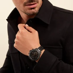 Montre Clark Noir-TOMMY HILFIGER Outlet