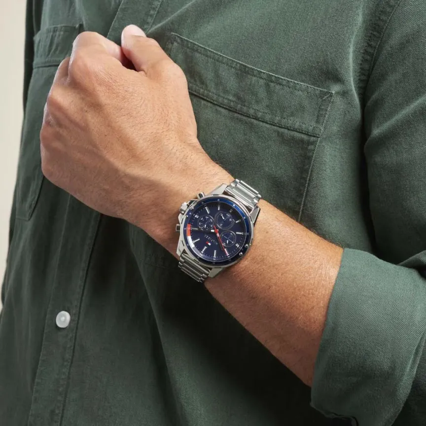 Montre Mason Bleu-TOMMY HILFIGER Sale