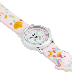 UPP Montre Fuzzy Rose Et Blanc