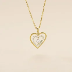 Histoire d'Or Pendentif Ademe Or Jaune Oxyde De Zirconium