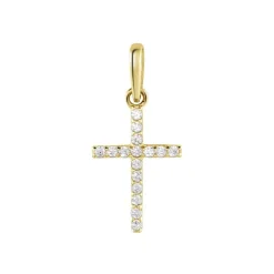 Histoire d'Or Pendentif Allen Or Jaune Oxyde De Zirconium