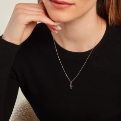 Histoire d'Or Pendentif Allen Or Jaune Oxyde De Zirconium