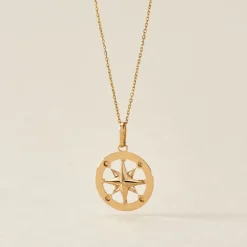 Pendentif Alvis Or Jaune-Histoire d'Or Outlet